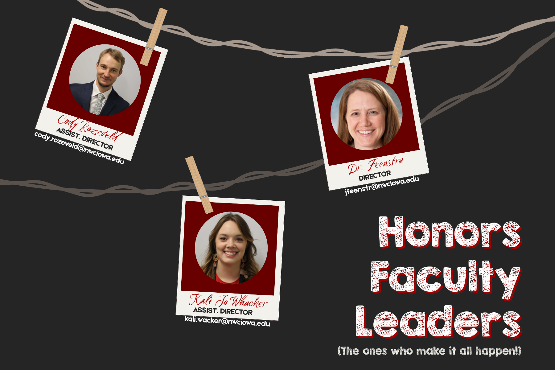 Faculty and Student Leadership - Main View | Home | Honors Program | My ...